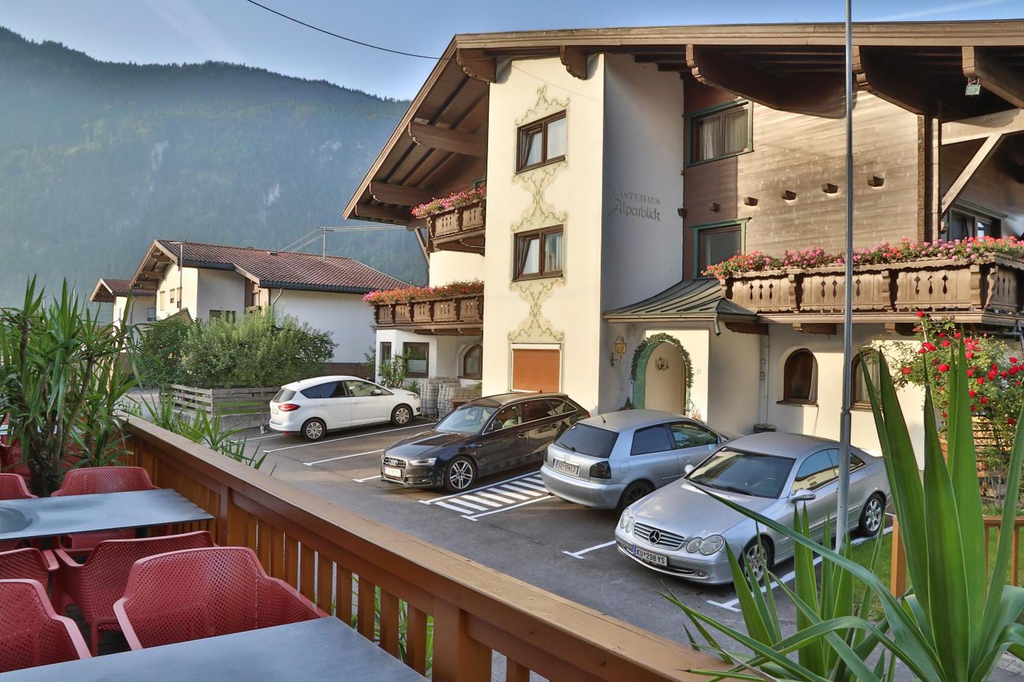Gasthof Pension Alpenblick Radfeld 외부 사진